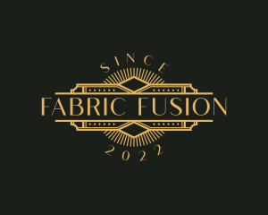 Stylish Luxury Art Deco logo design