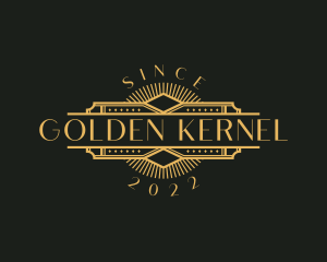 Stylish Luxury Art Deco logo design