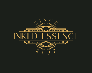 Stylish Luxury Art Deco logo design