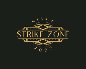 Stylish Luxury Art Deco logo design