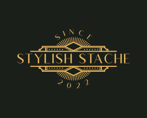 Stylish Luxury Art Deco logo design