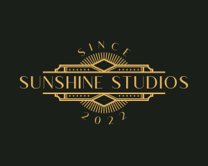 Stylish Luxury Art Deco logo design