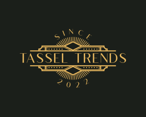 Stylish Luxury Art Deco logo design