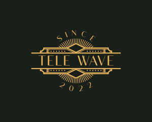 Stylish Luxury Art Deco logo design