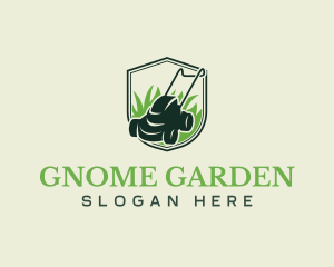 Lawn Mower Gardening logo design