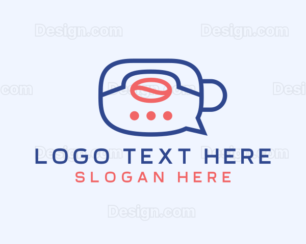 Coffee Delivery Chat Logo