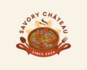 Filipino Food Cuisine  logo design