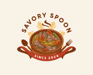 Filipino Food Cuisine  logo design