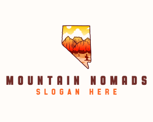 Nevada Rock Canyon logo design