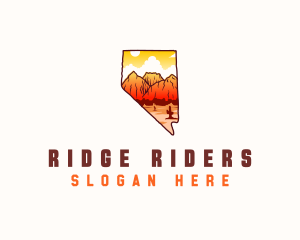 Nevada Rock Canyon logo design