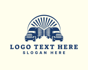 Transport Logistic Truck logo