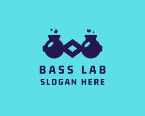 Science Laboratory Goggles logo design