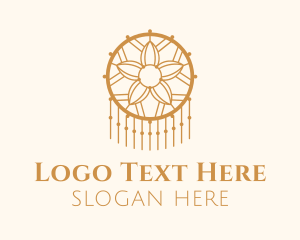 Flower Dreamcatcher Decor Logo