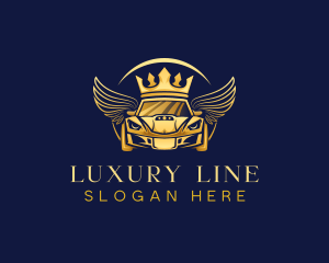 Luxury Royalty Car logo design