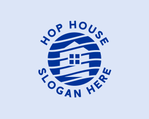 House Waves Startup logo design