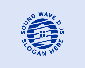 House Waves Startup logo design