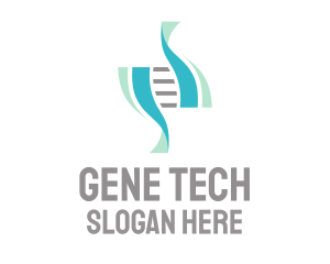Genetic DNA Code logo