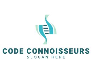 Genetic DNA Code logo