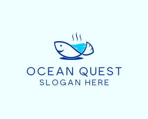 Marine Fish Trout logo