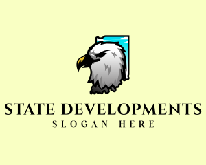 Indiana State Eagle logo design