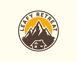 Mountain Outdoor Lodging logo design