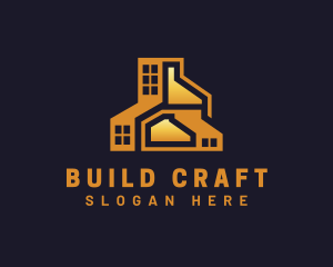 Building Real Estate Construction logo design