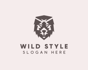 Wild Bear Face logo design