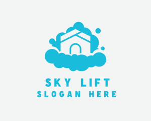 Blue Cloud Home logo design