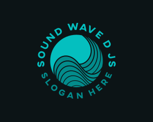 Biotechnology Waves Lab logo design