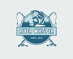 River Fish Carp logo
