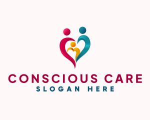 Family Heart Care logo design