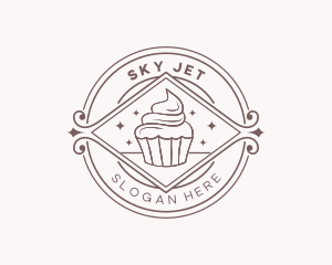 Cupcake Dessert Cafe logo