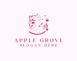 Apple Girl Bakery logo design