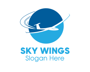 Tourism Travel Airplane  logo