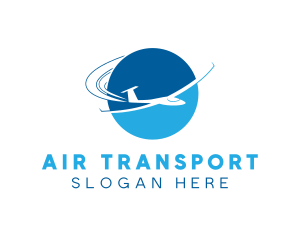 Tourism Travel Airplane  logo design