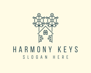 Home Property Key logo design