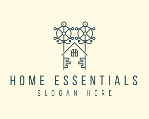 Home Property Key logo design