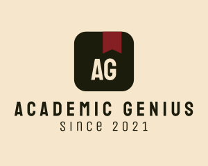 Academic Book Letter logo design