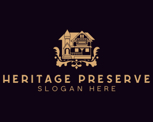 Victorian Heritage House  logo design