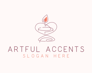 Candle Maker Decoration logo design