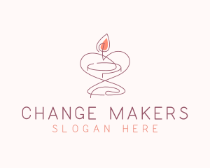 Candle Maker Decoration logo design