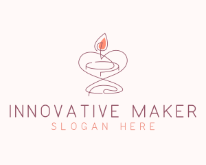 Candle Maker Decoration logo design