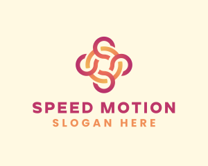 Technology AI Motion logo design