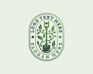 Shovel Garden Planting logo