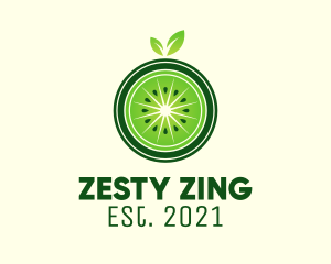 Green Kiwi Fruit  logo