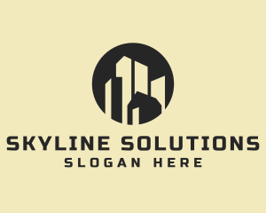 Skyline Building Property Developer logo design