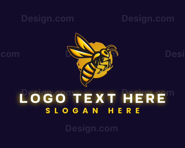 Wasp Sting Insect Logo