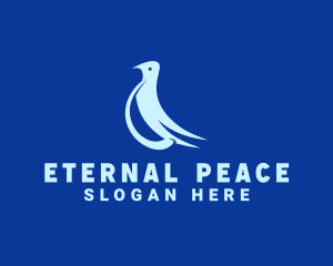 Peaceful Dove Freedom logo design