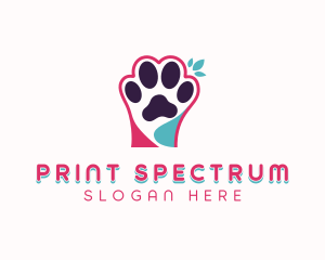 Veterinarian Pet Paw logo design