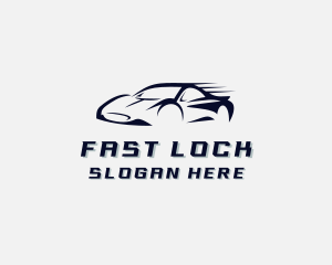 Fast Car Racing logo design